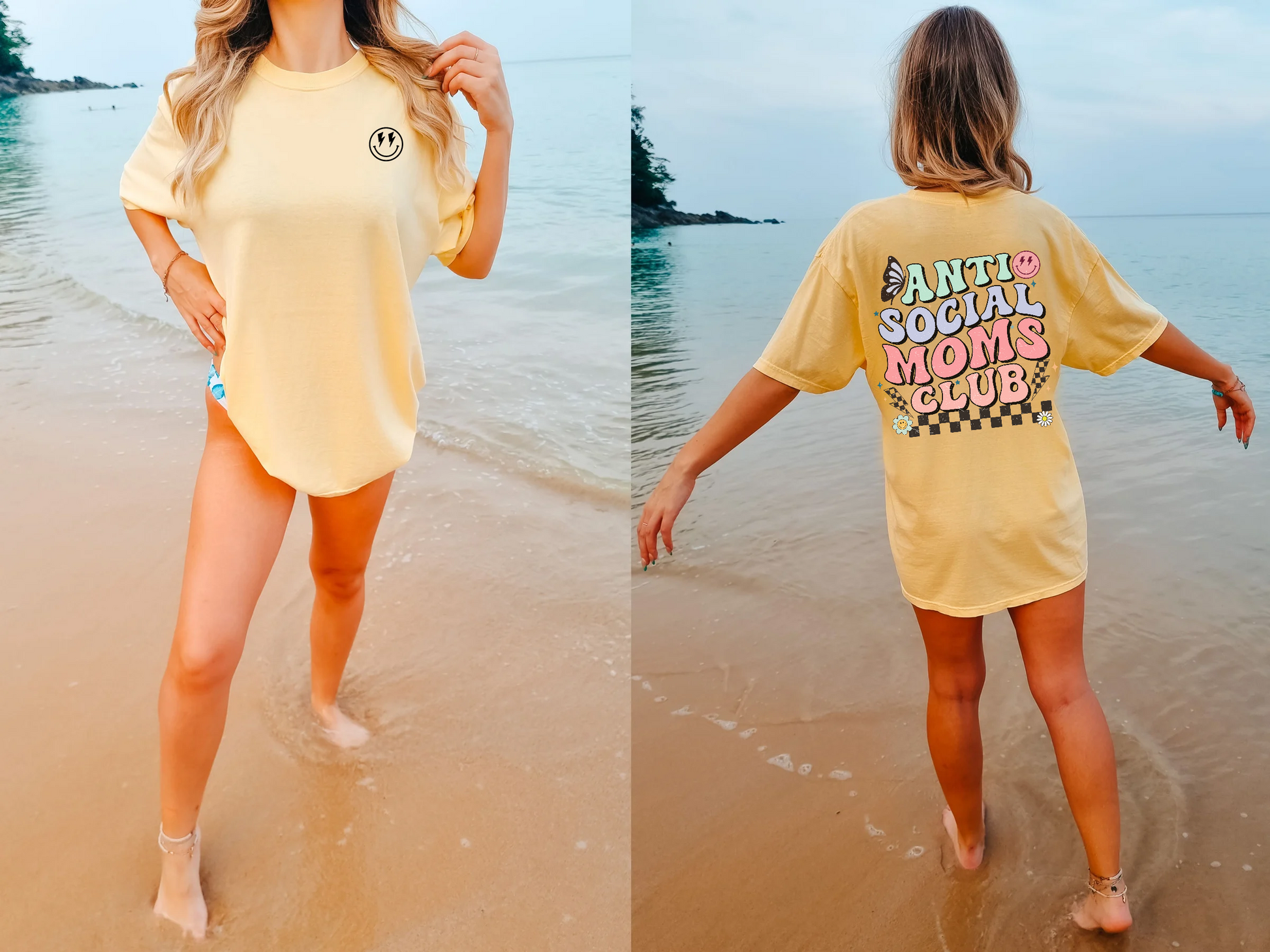 Anti Social CC Butter Front/Back